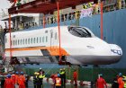 New shinkansen model delivered to Taiwan