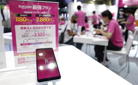 Rakuten’s shares plunge after mobile losses fuel investor fears