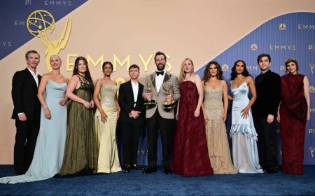 ‘The Pitt’ and ‘Widow’s Bay’ claim top honors at Emmy Awards