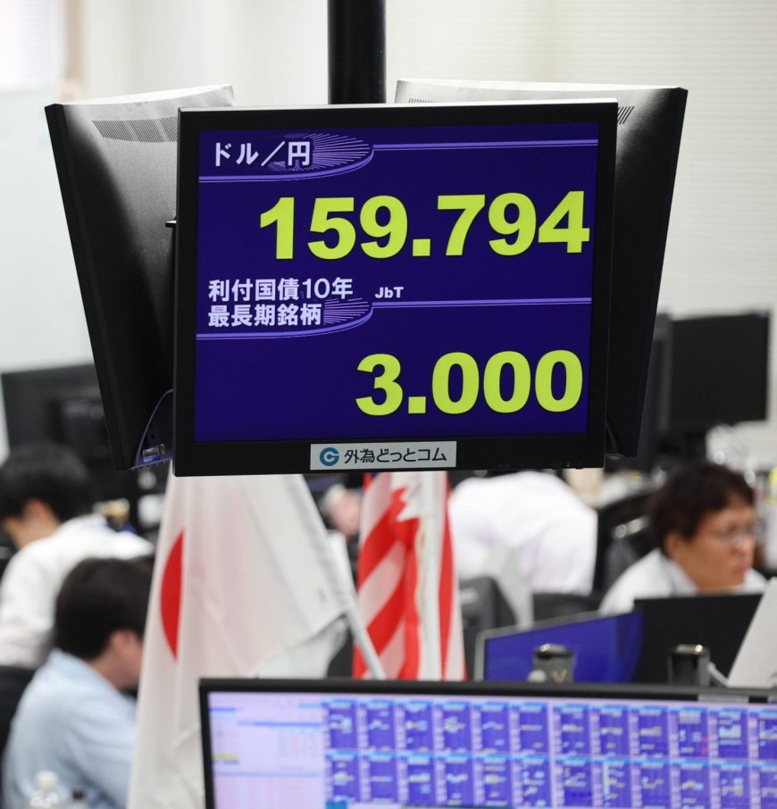 Japan’s 10-year government bond hits 3% for first time in three decades