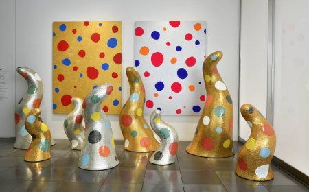 Yayoi Kusama Museum new  exhibit unveils a ‘ladder to heaven’