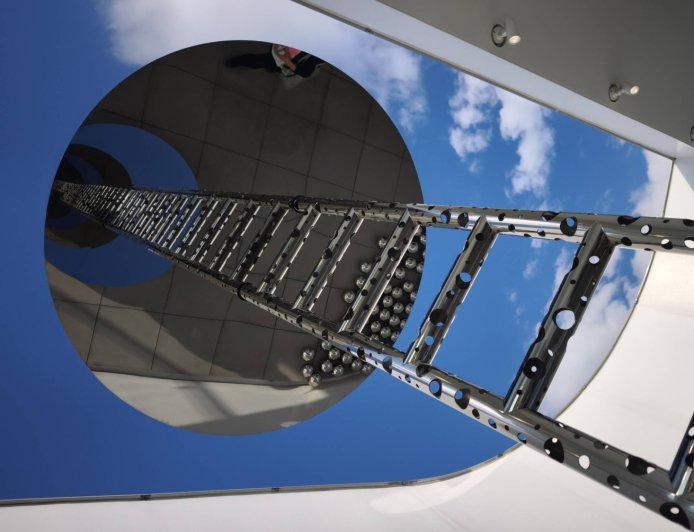 Yayoi Kusama Museum new exhibition unveils a ‘ladder to heaven’