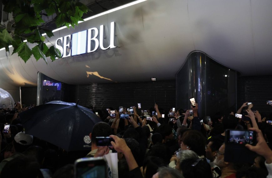Seibu Shibuya store bids farewell after 58 years