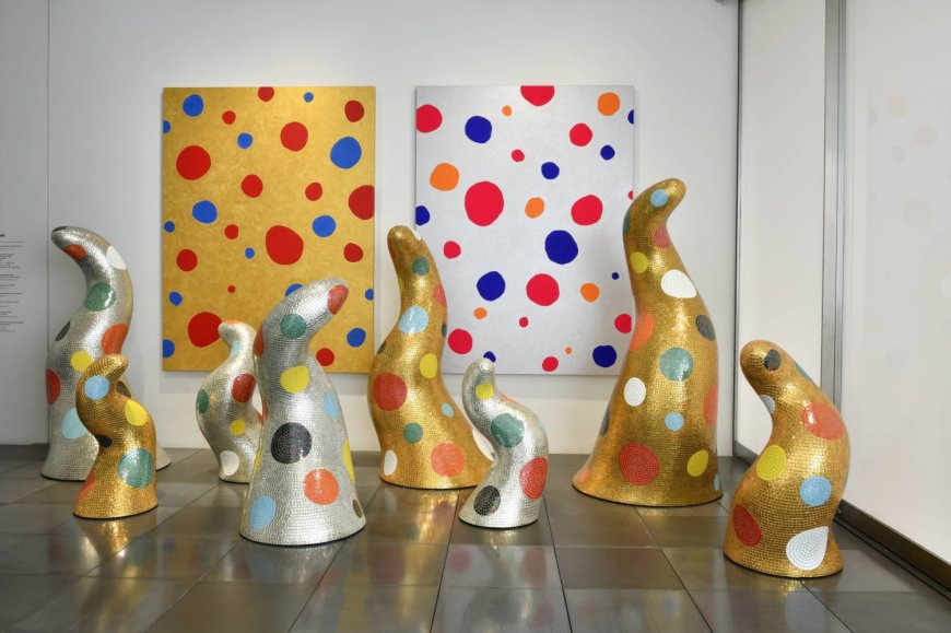 Yayoi Kusama Museum new  exhibit unveils a ‘ladder to heaven’